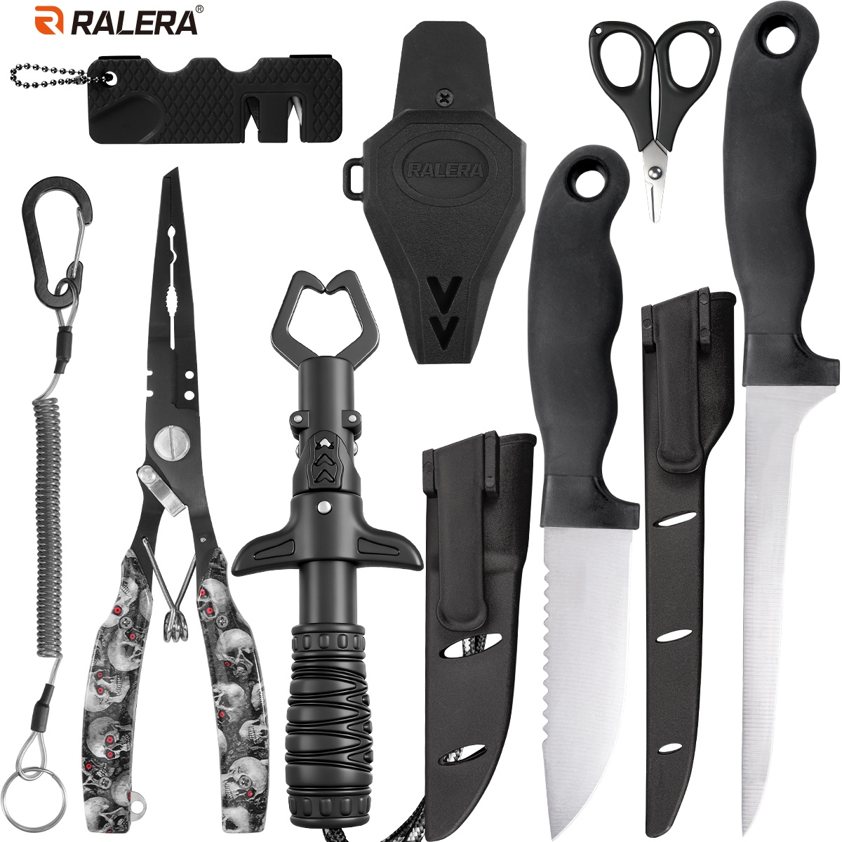 Fishing Equipment Essentials - معدات صيد الأسماك: ملقط الأسماك، كماشة