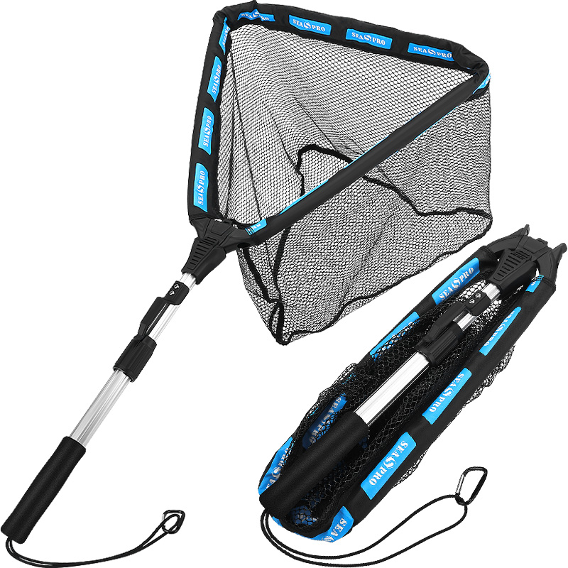 Landing Net Telescopic - شبكة صيد قابلة للطي ومحمولة من