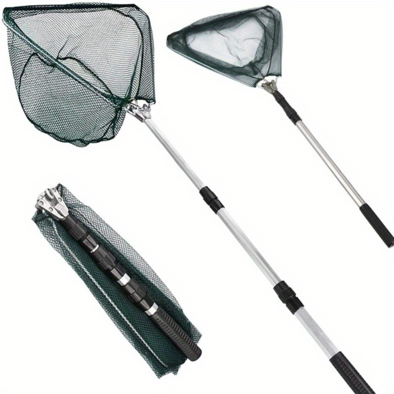 Landing Net Telescopic - شبكة صيد سمك قابلة للطي مثلثة
