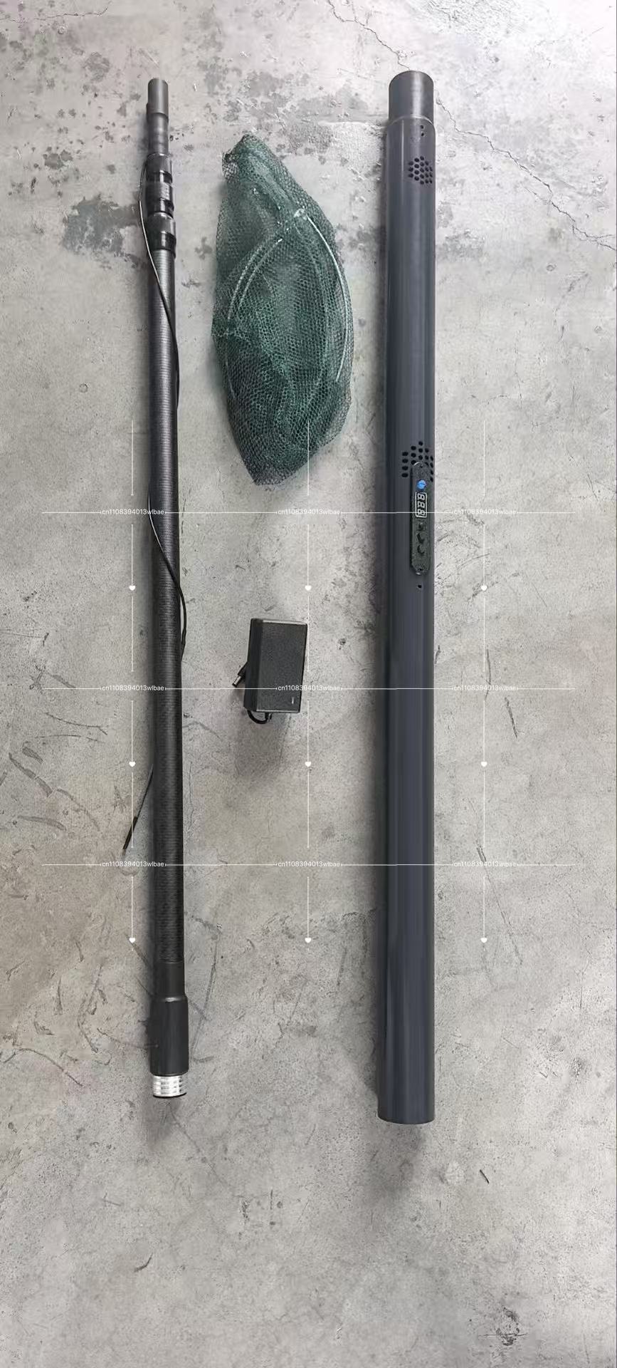 Landing Net Telescopic - شبكة صيد كهربائية تلسكوبية أوتوماتيكية من