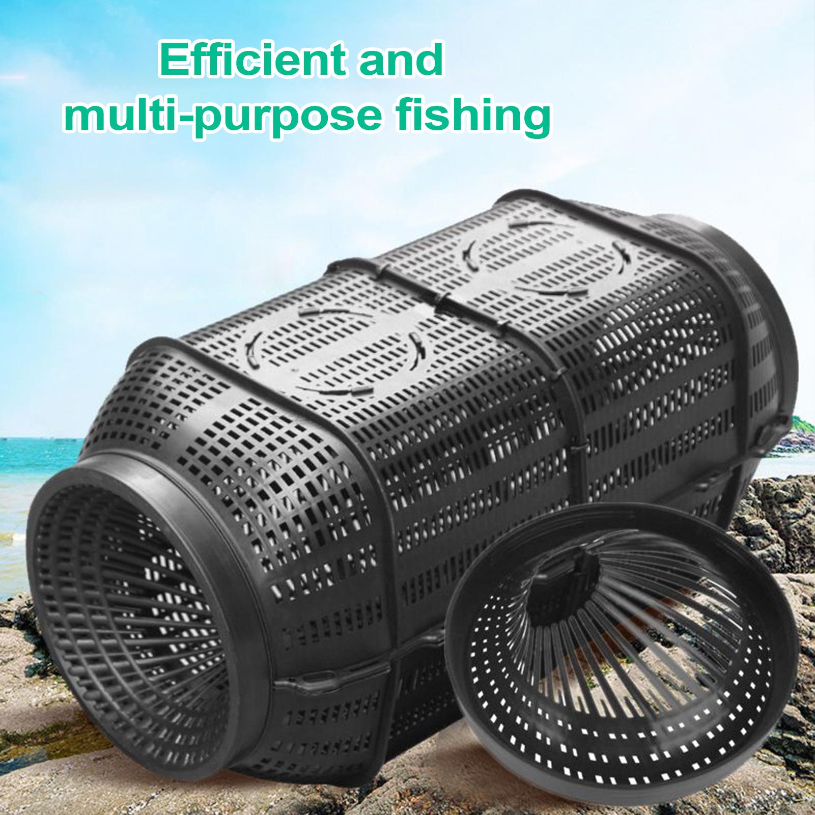 مصيدة أسماك محمولة، قفص للسرطا - مراجعة Fishing Equipment Bait وسعره