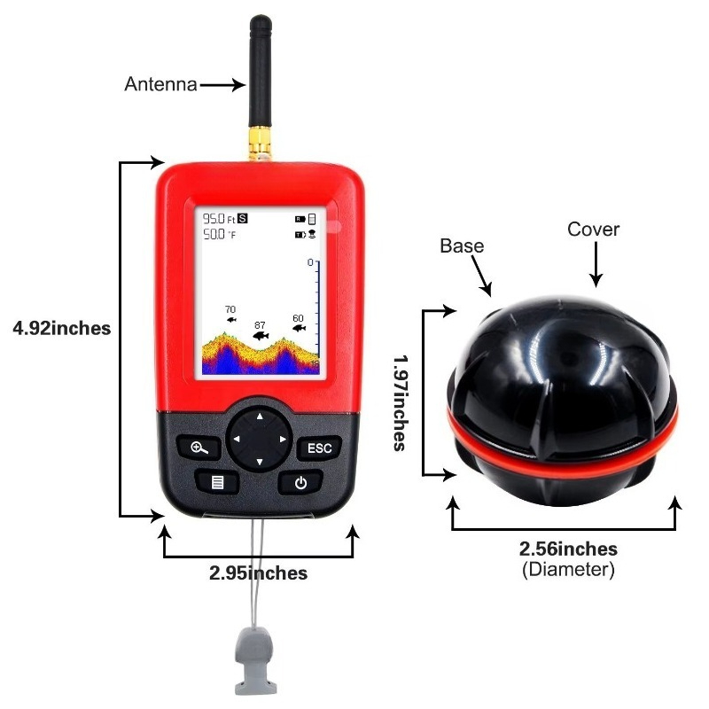 جهاز كشف الأسماك الجديد للتنقي - مراجعة Fishing Equipment Manufacturers وسعره
