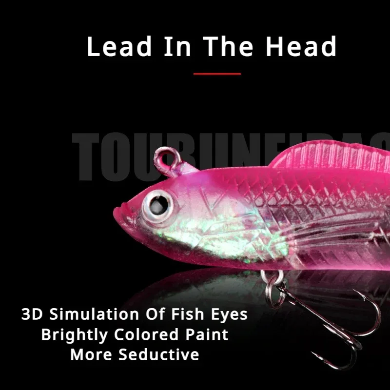 10 قطع طعوم صيد ناعمة بذيل على - مراجعة Fishing Equipment Online وسعره