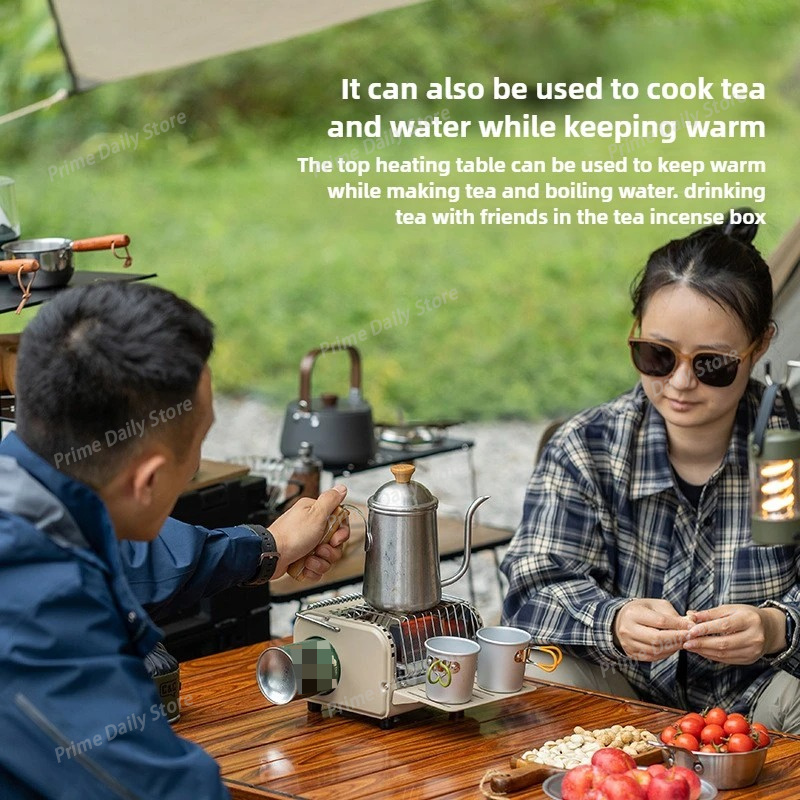 مدفأة غاز محمولة صغيرة، معدات  - مراجعة Fishing Equipment Essentials وسعره