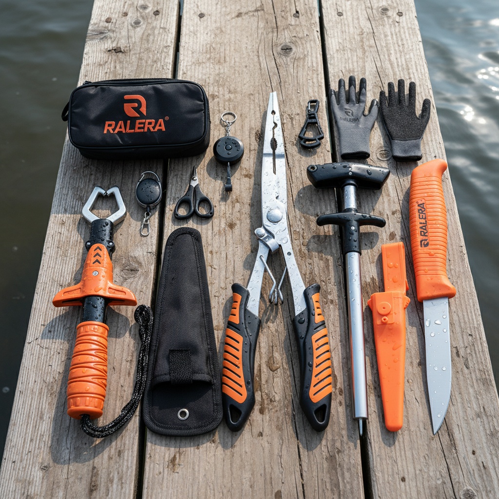 معدات صيد الأسماك: ملقط أسماك، - مراجعة Fishing Equipment Essentials وسعره