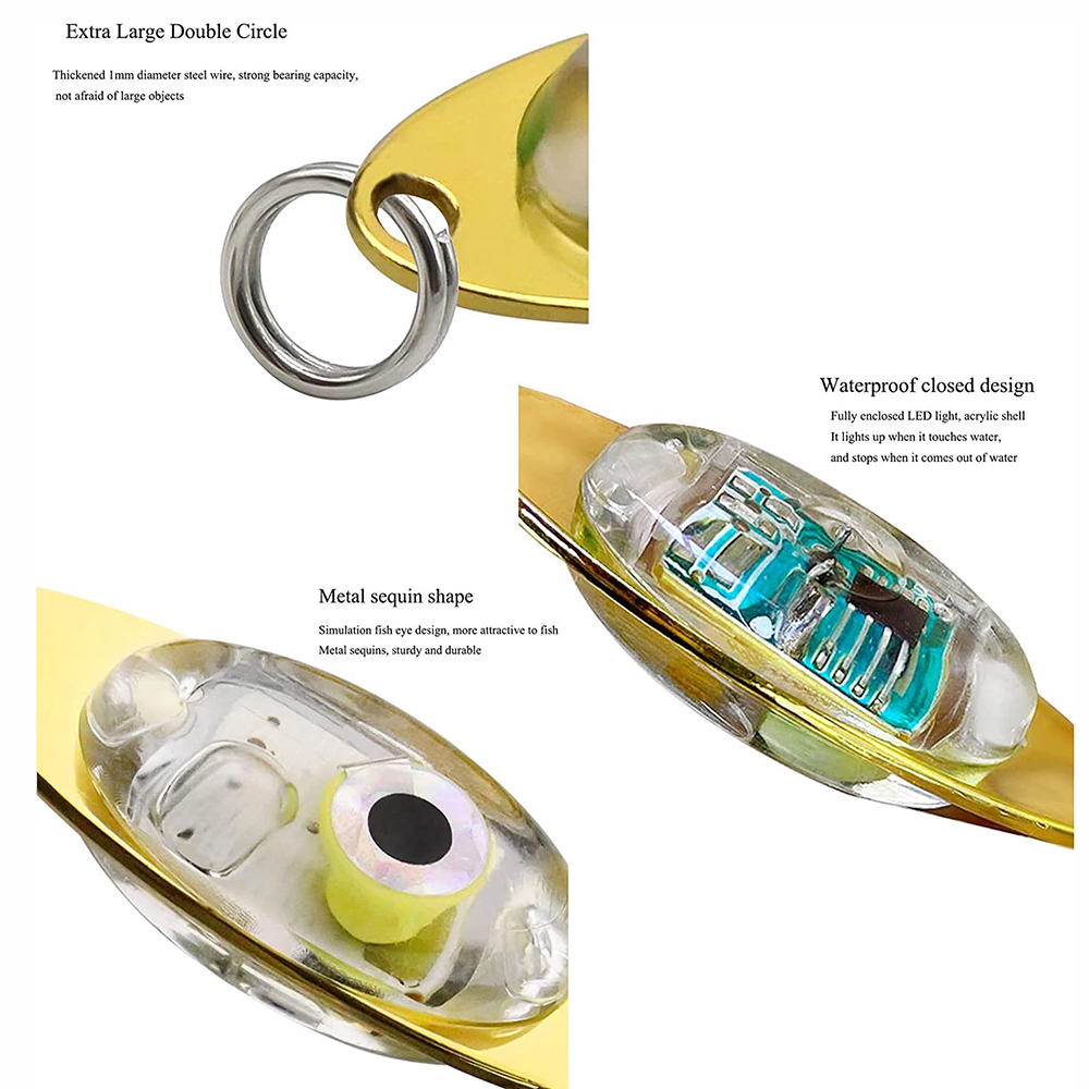 PRO-أضواء الصيد العميقة ، المت - مراجعة Fishing Equipment Bait وسعره