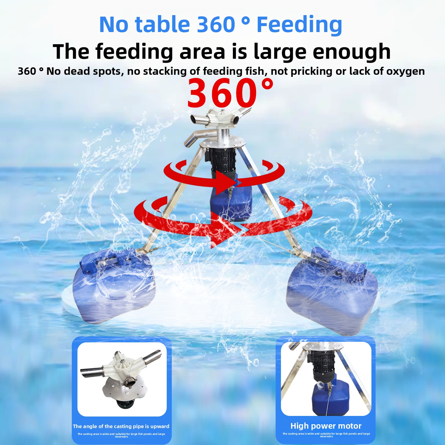 آلة رمي الأسماك في بركة السمك  - مراجعة Fishing Equipment Manufacturers وسعره