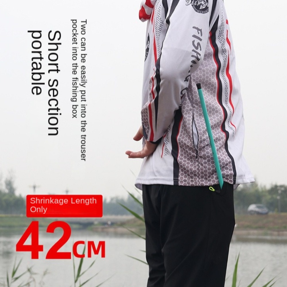 1.8-3.6 متر تلسكوبي الصيد رود  - مراجعة Fishing Equipment Online وسعره