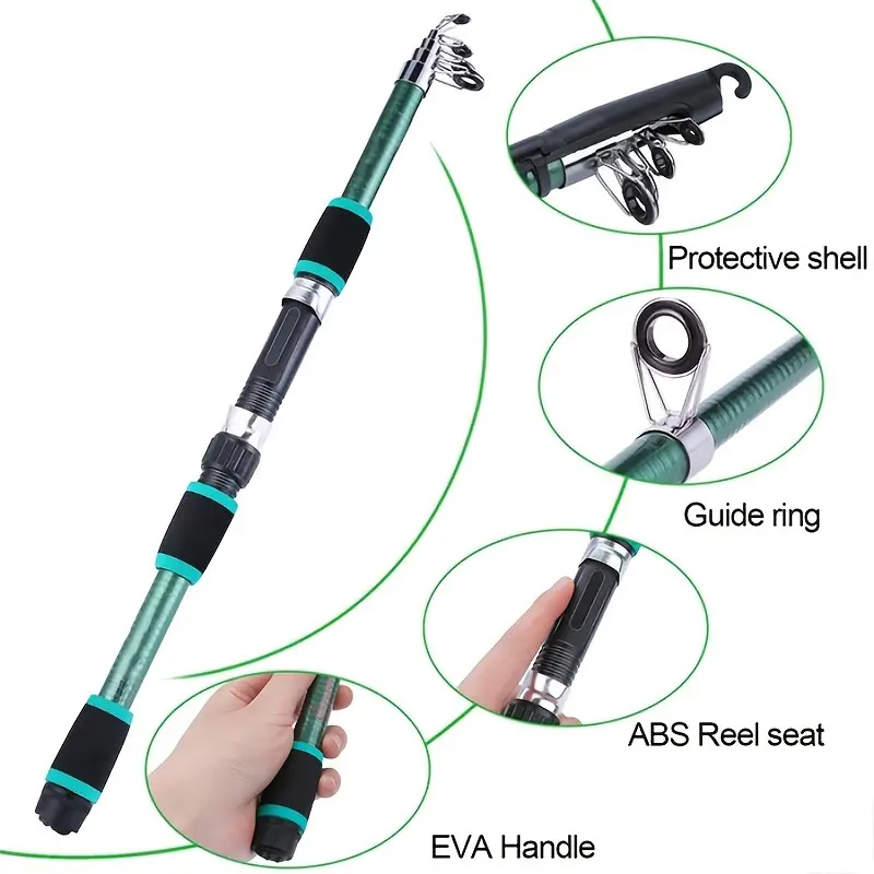 مجموعة كاملة من صنارة الصيد، و - مراجعة Fishing Equipment Bait وسعره