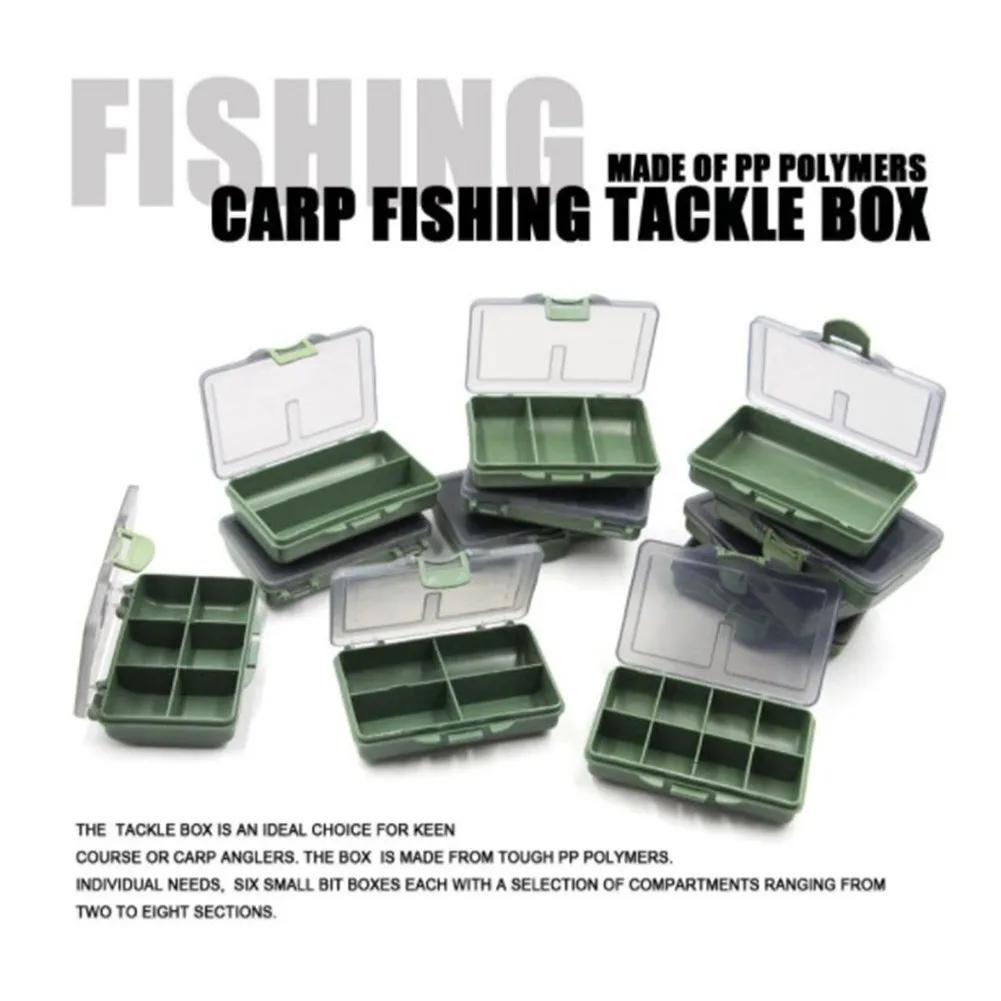 صندوق تخزين منفصل بـ 4/8 أقسام - مراجعة Fishing Equipment Bait وسعره