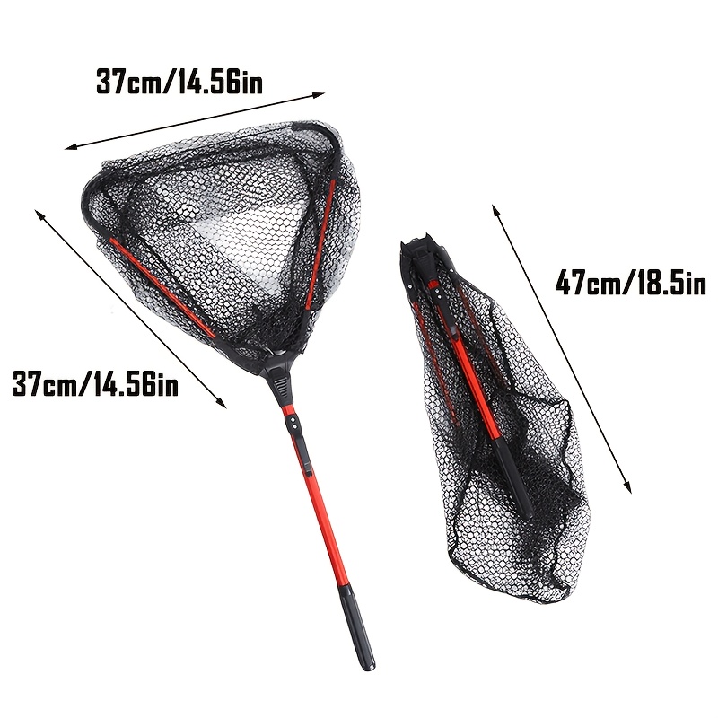 شبكة صيد تلسكوبية مثلثة الشكل  - مراجعة Landing Net Telescopic وسعره