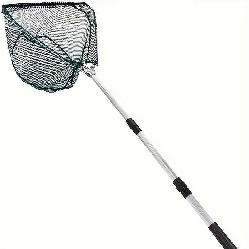 شبكة صيد سمك قابلة للطي مثلثة  - مراجعة Landing Net Telescopic وسعره