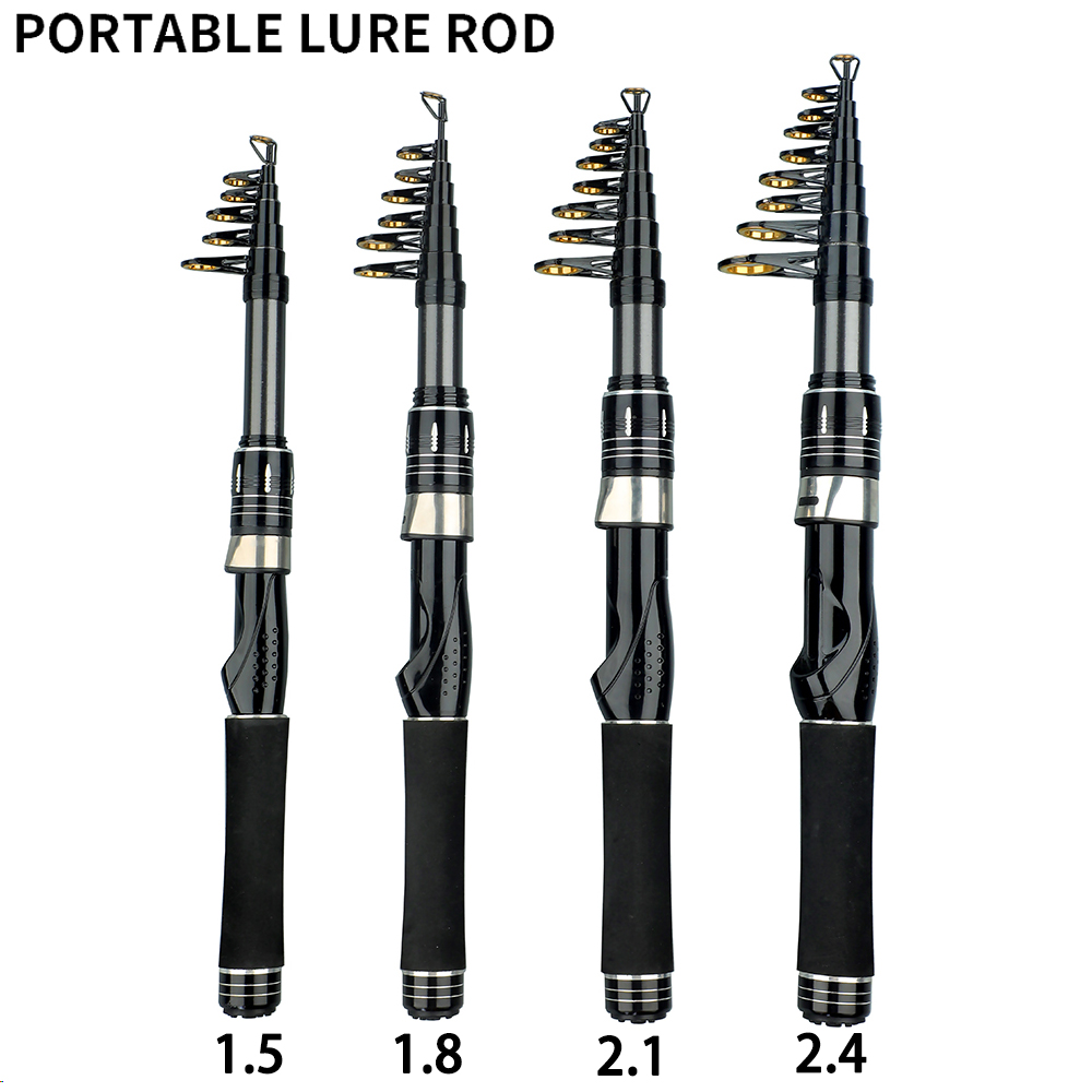 تلسكوبي إغراء الصيد رود 1.5 مت - مراجعة Sea Fishing Equipment Uk وسعره