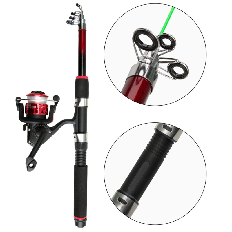 مجموعة أدوات صيد المبتدئين أدو - مراجعة Landing Net Telescopic وسعره