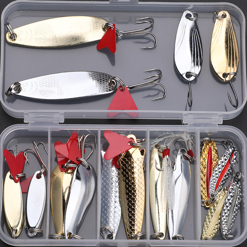 طقم طُعم صيد السمك 16 قطعة، طُ - مراجعة Fishing Equipment Bait وسعره