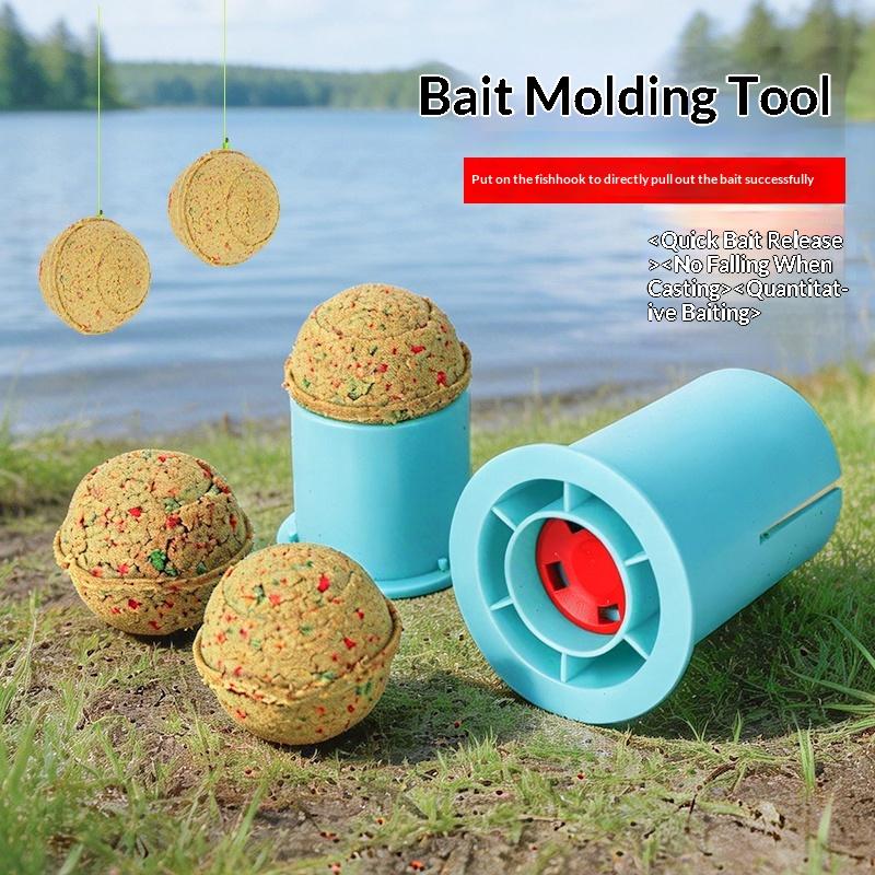 ● 1/2 قطعة أداة صنع كرات الطعم - مراجعة Fishing Equipment Bait وسعره
