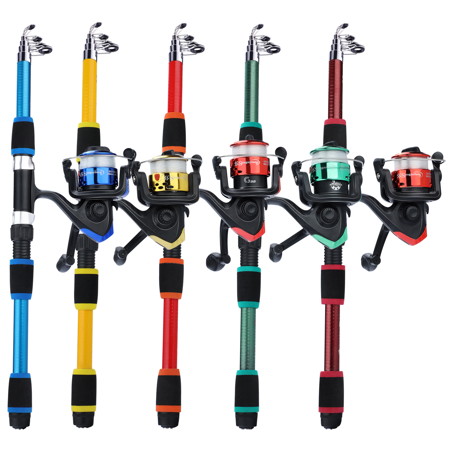 مجموعة صنارة الصيد وبكرة الصيد - مراجعة Fishing Equipment Online وسعره