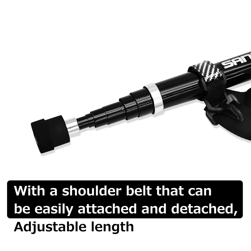 SANLIKE 3m أسود تلسكوبي ألياف  - مراجعة Landing Net Telescopic وسعره