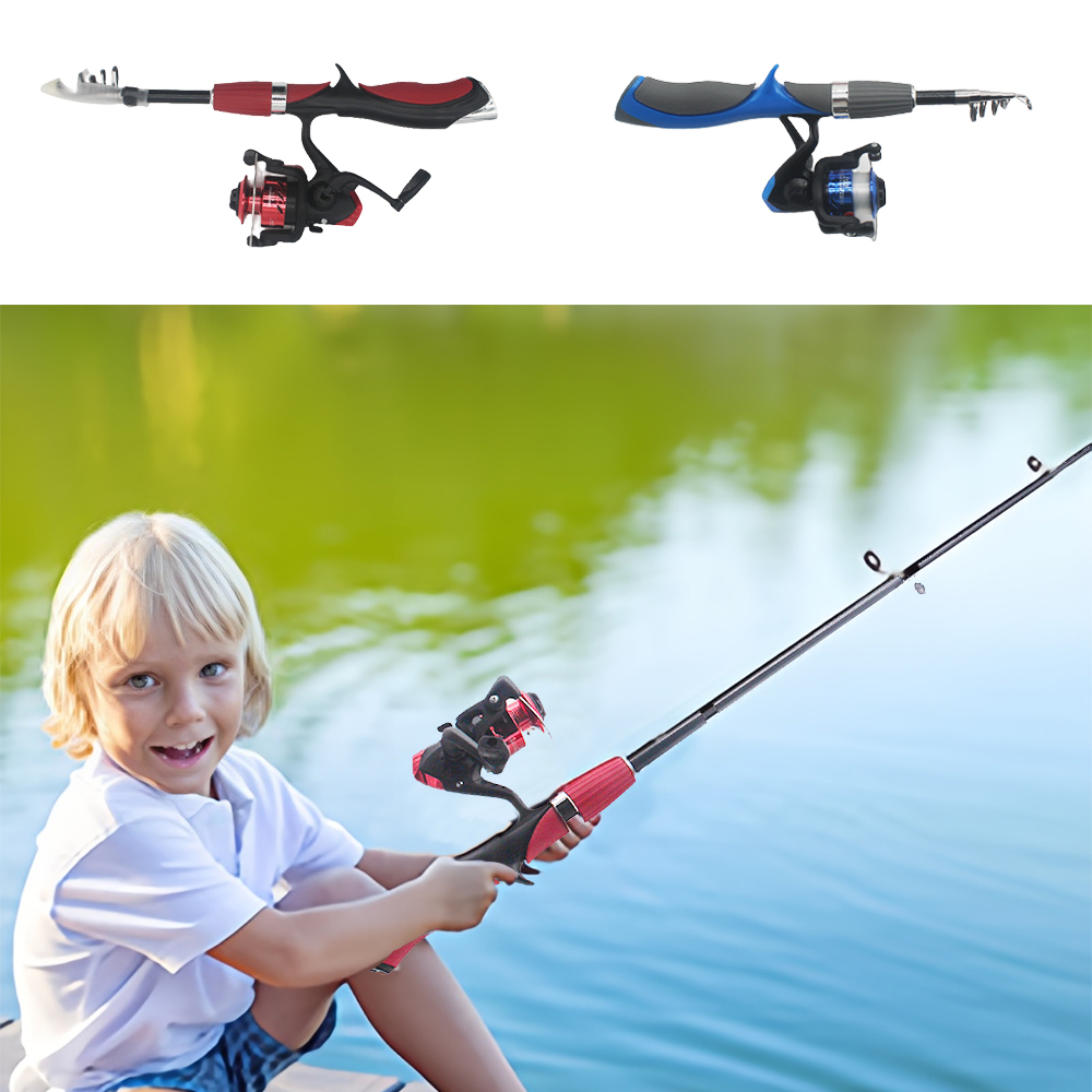 قضبان الصيد تلسكوبية للأطفال ، - مراجعة Fishing Equipment Online وسعره