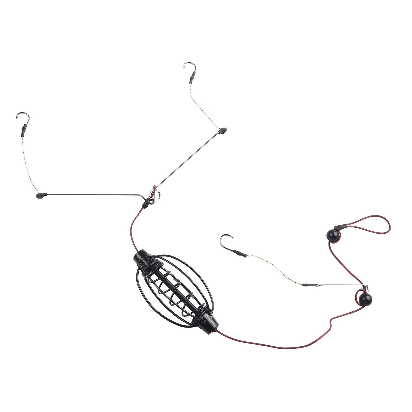 1 قطعة تغذية صيد سمك الشبوط ال - مراجعة Fishing Equipment Bait وسعره