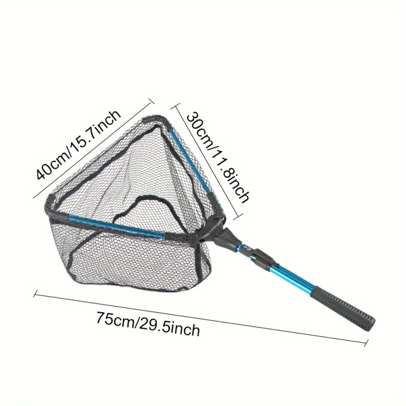 شبكة صيد قابلة للطي من سبائك ا - مراجعة Landing Net Telescopic وسعره