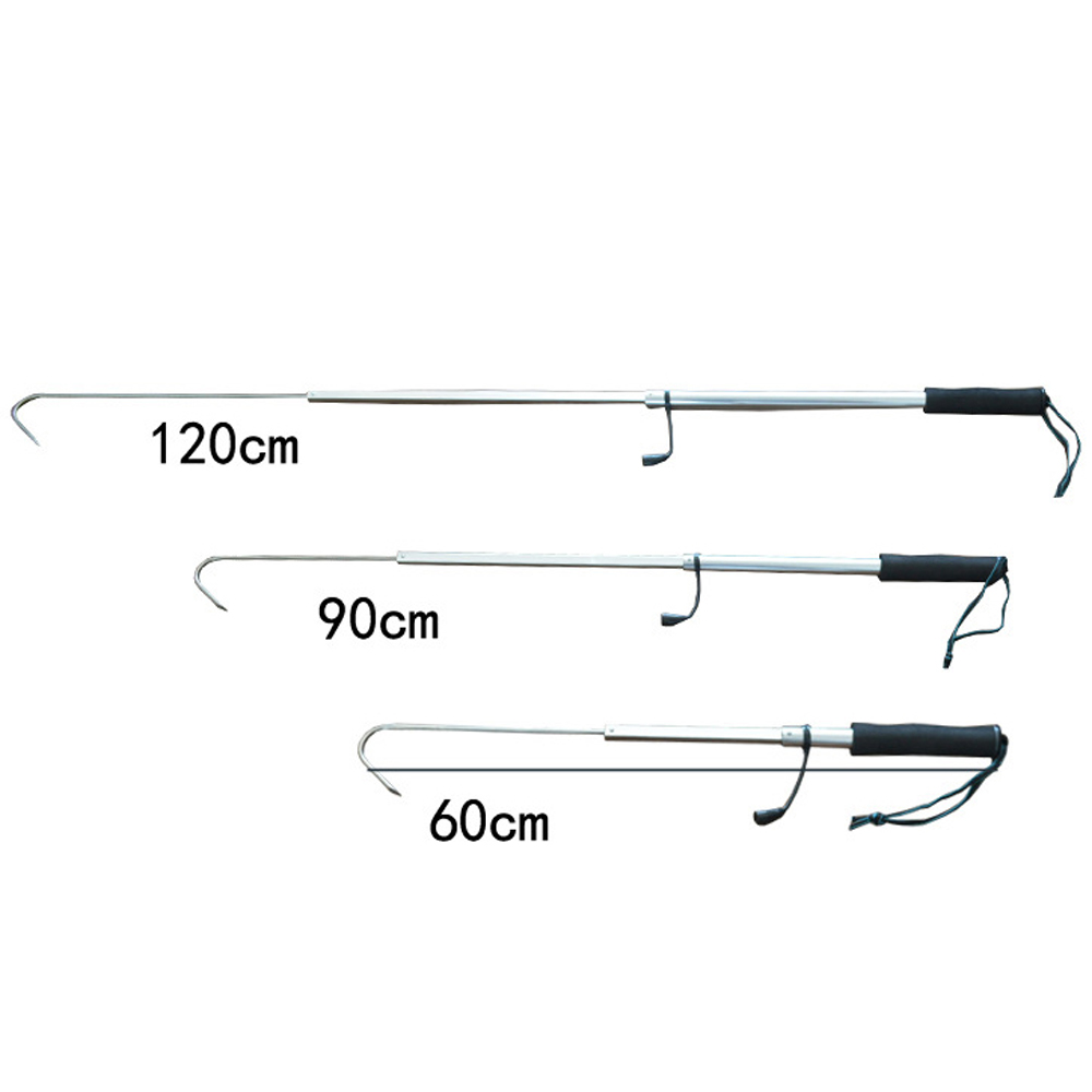 خطاف صيد تلسكوبي من الفولاذ ال - مراجعة Landing Net Telescopic وسعره